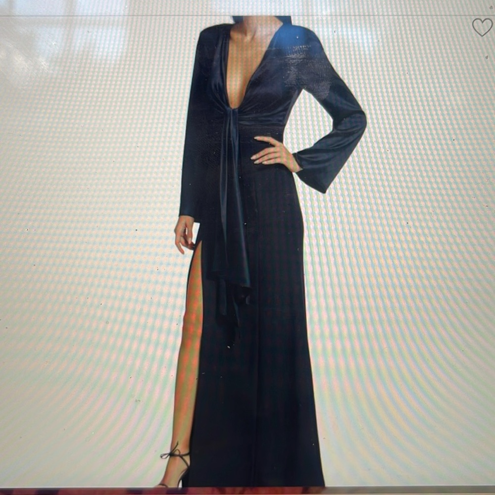 Cinq a Sept beautiful navy gown